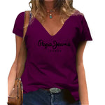 Women's T-shirt Fashion Street Short Sleeve Tops Loose Oversized