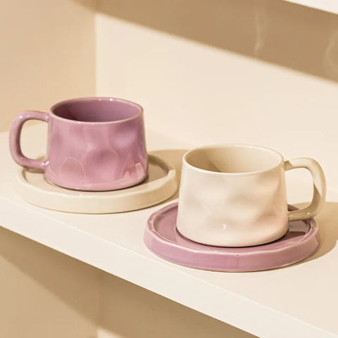 300ML Ceramic Coffee Mug Set Ideal