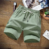 Summer Shorts Men Solid Casual Shorts Men 100% Cotton Cargo Shorts
