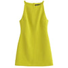 Vacation Sleeveless Bodycon Mini Dress