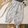 Kids Muslin Trousers Boho Style Pants Toddler Clothing