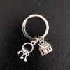 You are my personFashion Key House Tree Key ring Family member
