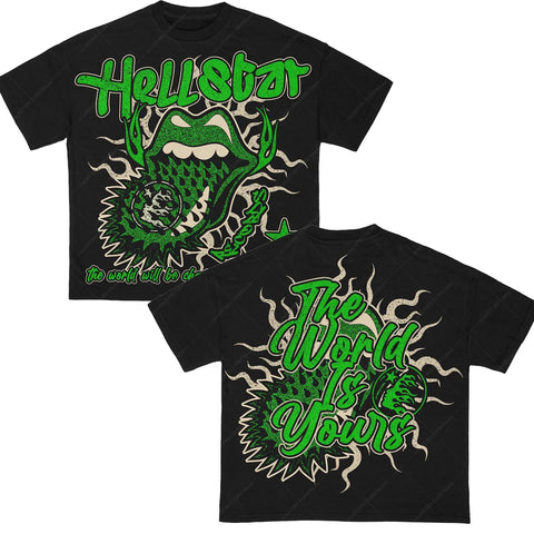 Cool Rap Vibes: Hellstar's Vintage Tee for a Stylish Summer