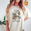 Funny Slogan Skull Butterfly T-Shirt for Women