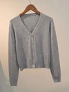 Knitted Cardigan Jacket 2024 Autumn Winter V-neck