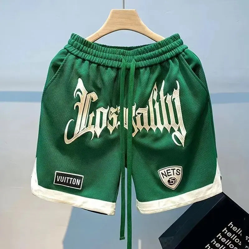 Y2K Summer Streetwear: Men's Baggy Oversized Wide-Leg Pants