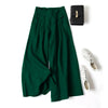 Summer Pants for Women Linen Size Wide Leg Pants