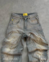 Streetwear Jeans Y2K Pants Punk Rock Hip Hop Retro Baggy High Waisted Wide