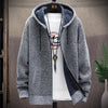 Autumn and Winter men's wool jacket new jacket plush thickened classic