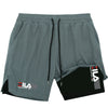 Men Running Shorts 2 In 1 Double-deck Sport Shorts Fitness Short Pants Trainin