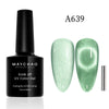 Cat Eye Gel Nail Polish With Magnet Soak off UV Holographic