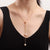 Simple Gold Color Pearl Necklaces Long Tassel Pull Design Clavicle Chains Necklace