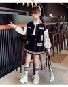 Elevate Your Style Junior Girls' Fashionable Baseball Suits for All Seasons