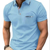 Lapel Button Pocket Simple and Loose Casual Comfortable Breathable Sweat Wicking POLO