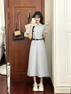 Long Dress with Buttons