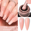 7ML Pink Glitter Quick Extension Gel Nail Polish Gold Foils