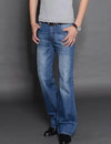 Men's Flared Pants, Classic FlaredJeans , Loose Leg Jeans, Boot Cut Trouser