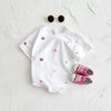 2024 Summer Floral Baby Romper Cotton Infant Bodysuit