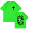 Jesus Lion of Judah Print T-shirt