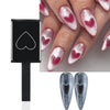 6 Pcs Cat Eye Nail Magnet Set with Flexible Iron Wire