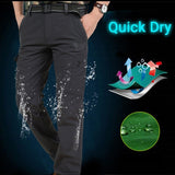 Military Long Trousers Male Waterproof Quick Dry Cargo Camping Overalls Tactical Pants Breathable
