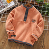 Sweatshirt Autumn Winter Warm Fleece Top Kids