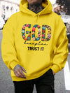 God Trust It Prints Men Fashion Casual Hoodies
