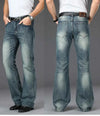 Men's Flared Pants, Classic FlaredJeans , Loose Leg Jeans, Boot Cut Trouser