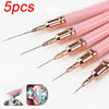 Acrylic Powder Nail Brushes Nail Art 3D Carving Manicure Salon
