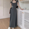 Slim Fit Maxi Dress for Women Summer Party Dress