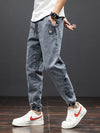 Cargo Jeans Men Streetwear Denim Jogger Pants Harem Jean Trousers