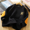 Letter-Style Hoodie for Kids Breathable and On-Trend