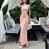 Elegant Maxi Dress Summer Women's Casual Club Wear