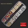nail parts nail art glitter rhinestone Crystal gems jewelry