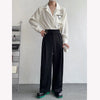 Black Suit Pants Men Oversized Fashion Social Mens Dress Pants Korean
