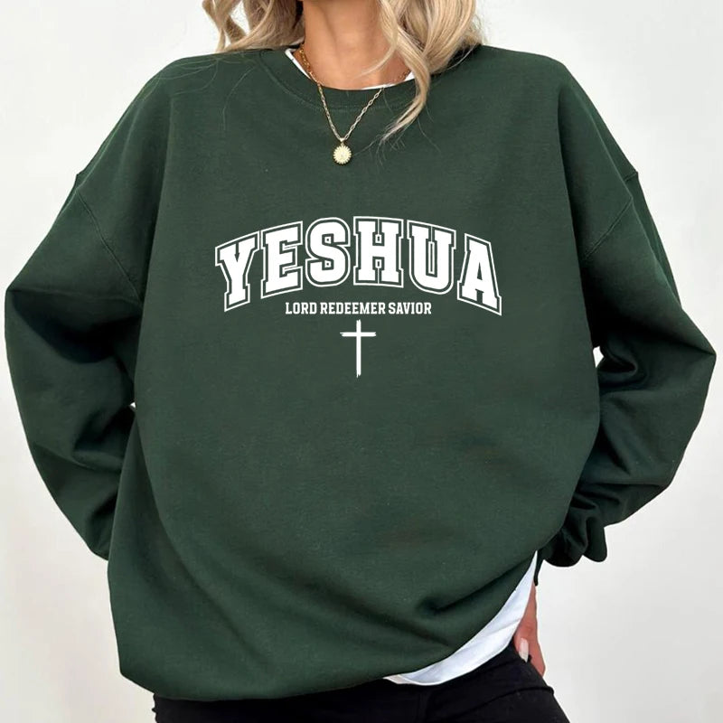 Vintage Yeshua Sweatshirt Christian Religious