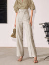 Suit Pants High Waisted Wide-leg Loose