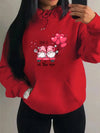 Valentine's Day Love Harajuku Fleece Streetwear Hoodie