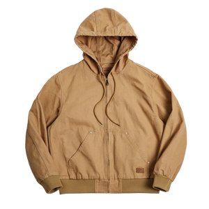 Heavyweight Hooded Canvas Jacket Men's Classic