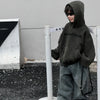 Winter Plush Kids Pants for Boys Lining Thicken Denim