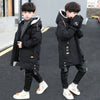Kids' Winter Down Jacket Snowsuit Warm Parka with Gloves