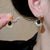 intage Glossy Arc Bar Long Thread Tassel Earrings Fashion Jewelry Hanging Pendientes