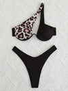 2024 One Shoulder High Cut Bikini