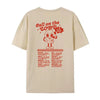 Back Print Christian Women Oversized Faith Graphic Tee