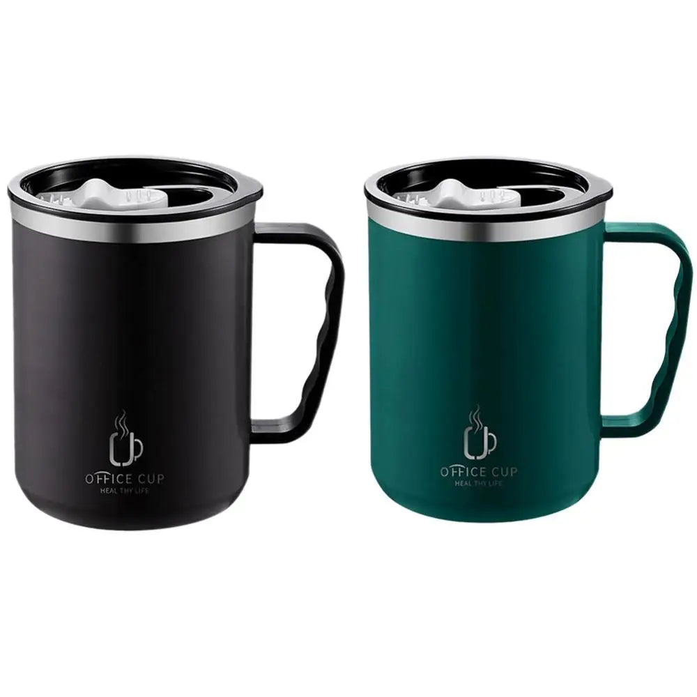 500ml Thermos Mug: Stainless Steel 304, Leak Proof, Vacuum Insulated - Ideal for Coffee and Hot Drinks