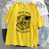 Just One More Chapter Skull Graphic T-Shirt