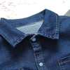 Denim Rompers for Newborns and Infants: Baby Jumpsuits (0-18 Months)