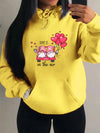Valentine's Day Love Harajuku Fleece Streetwear Hoodie