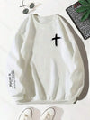 Cross Bible Psalms 91 Sweatshirt