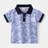 Polo Shirt Short Sleeve Kids Polos Tshirt Toddler Boy Girl Clothes